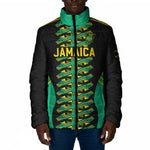 Custom Afro-Jamaicans Football Padded Jacket Reggae Boyz Tribal Glory