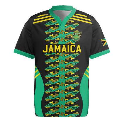 Custom Afro-Jamaicans Football Rugby Jersey Reggae Boyz Tribal Glory