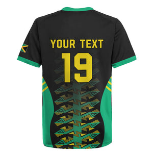 Custom Afro-Jamaicans Football Rugby Jersey Reggae Boyz Tribal Glory