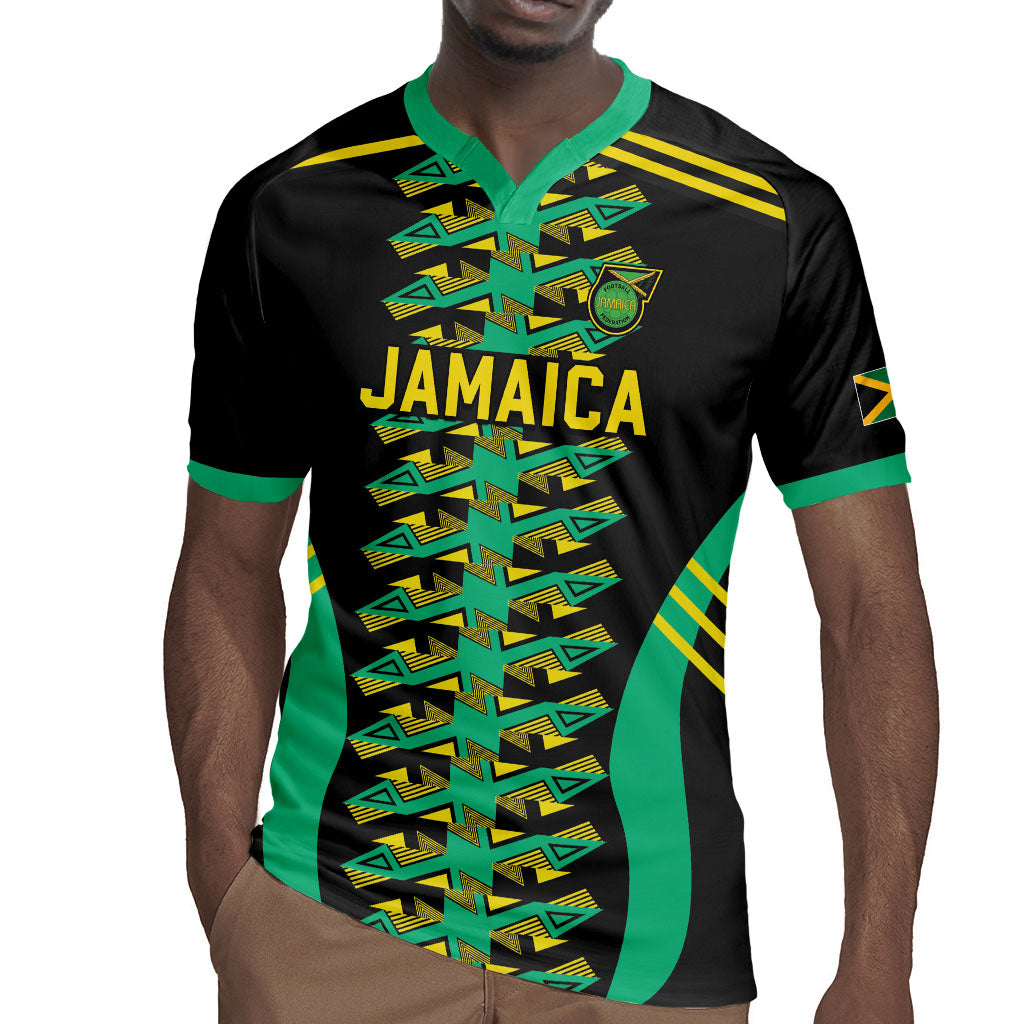 Custom Afro-Jamaicans Football Rugby Jersey Reggae Boyz Tribal Glory