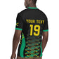 Custom Afro-Jamaicans Football Rugby Jersey Reggae Boyz Tribal Glory