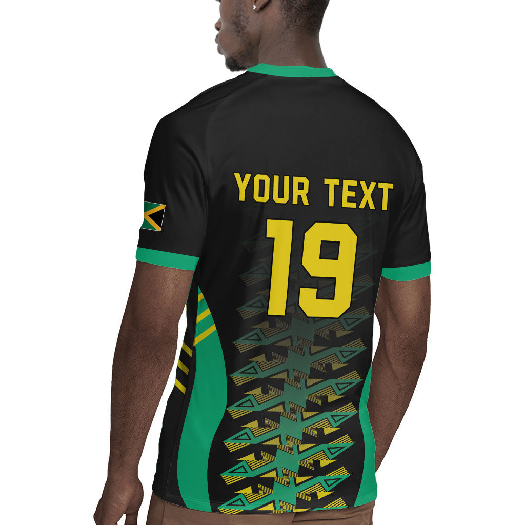 Custom Afro-Jamaicans Football Rugby Jersey Reggae Boyz Tribal Glory