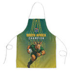 South Africa Rugby Apron Go Springboks Mascot Champion