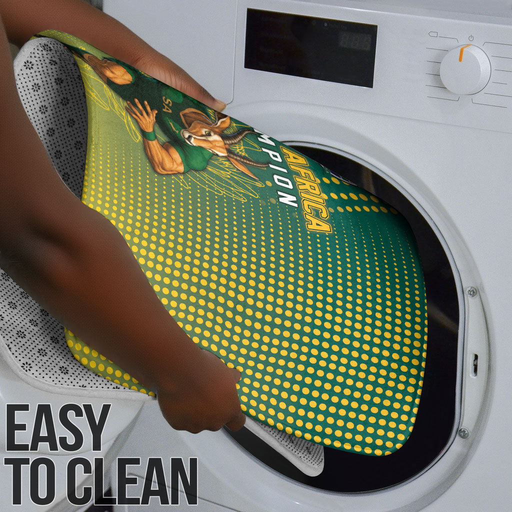 South Africa Rugby Bathroom Set Go Springboks Mascot Champion