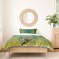 South Africa Rugby Bedding Set Go Springboks Mascot Champion