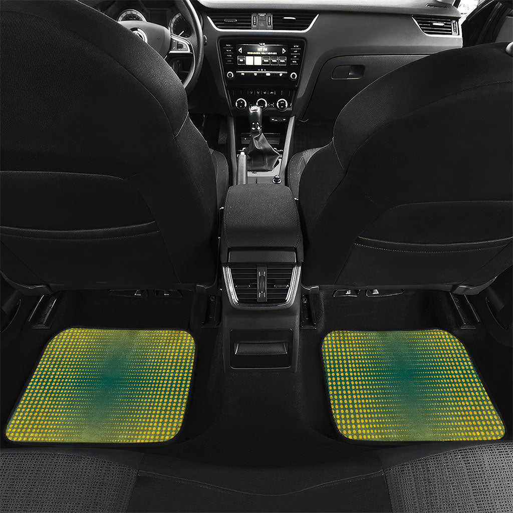 Custom South Africa Rugby Car Mats Go Springboks Mascot Champion