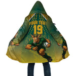 Custom South Africa Rugby Cloak Go Springboks Mascot Champion