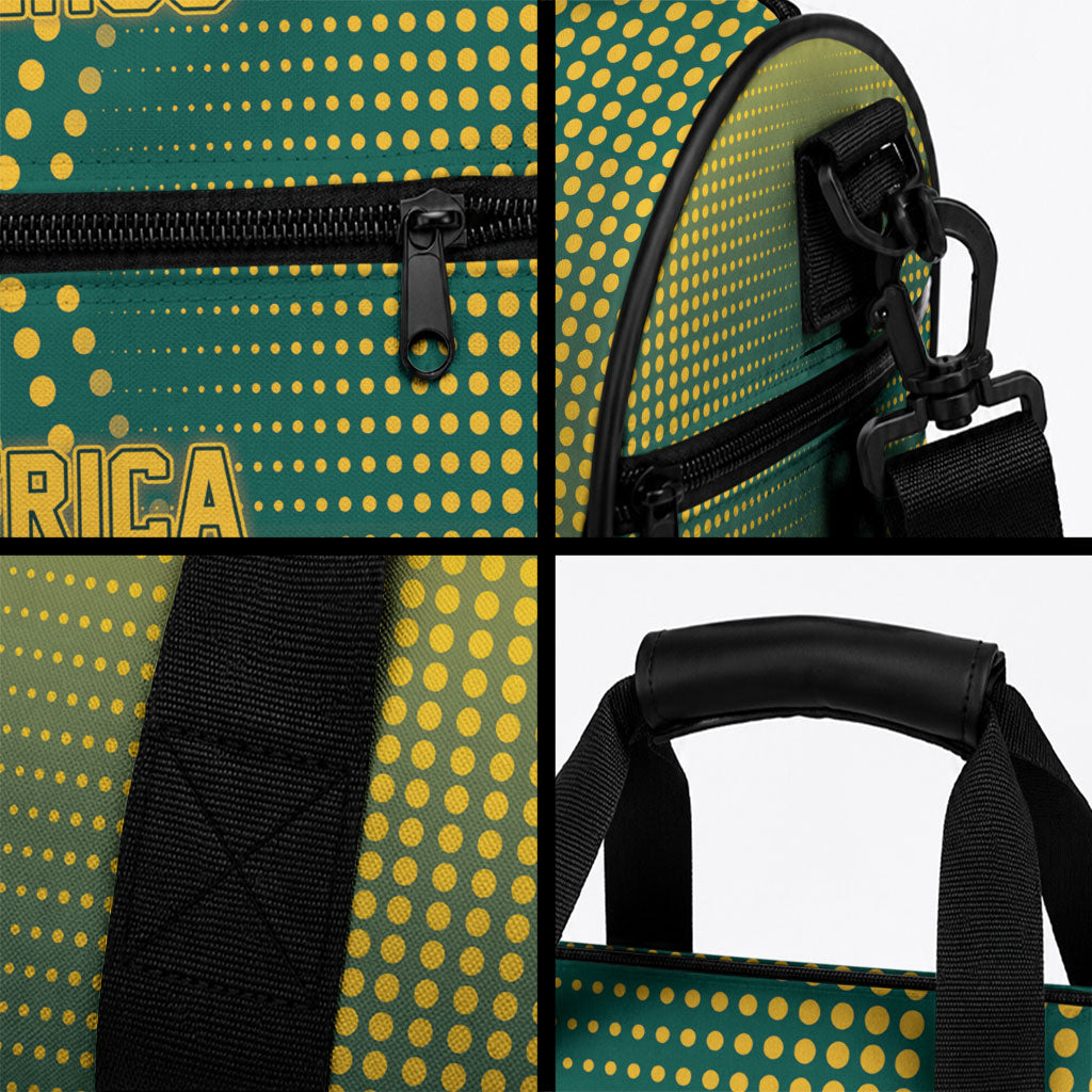 South Africa Rugby Duffle Bag Go Springboks Mascot Champion