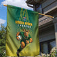 South Africa Rugby Garden Flag Go Springboks Mascot Champion