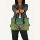 South Africa Rugby Leather Bag Go Springboks Mascot Champion