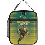 South Africa Rugby Lunch Bag Go Springboks Mascot Champion