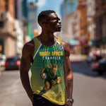 Custom South Africa Rugby Men Tank Top Go Springboks Mascot Champion
