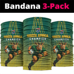 South Africa Rugby Neck Gaiter Go Springboks Mascot Champion