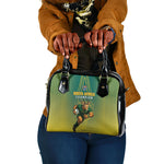 South Africa Rugby Shoulder Handbag Go Springboks Mascot Champion