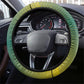 South Africa Rugby Steering Wheel Cover Go Springboks Mascot Champion