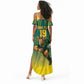Custom South Africa Rugby Summer Maxi Dress Go Springboks Mascot Champion