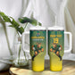 Custom South Africa Rugby Tumbler With Handle Go Springboks Mascot Champion