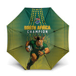 South Africa Rugby Umbrella Go Springboks Mascot Champion