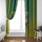South Africa Rugby Window Curtain Go Springboks Mascot Champion