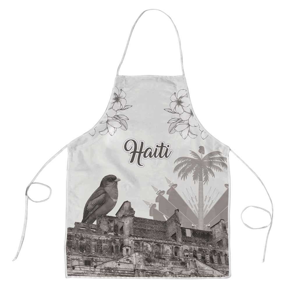 Afro-Haitians Citadelle Laferriere Apron Hispaniolan Trogon and Plumeria
