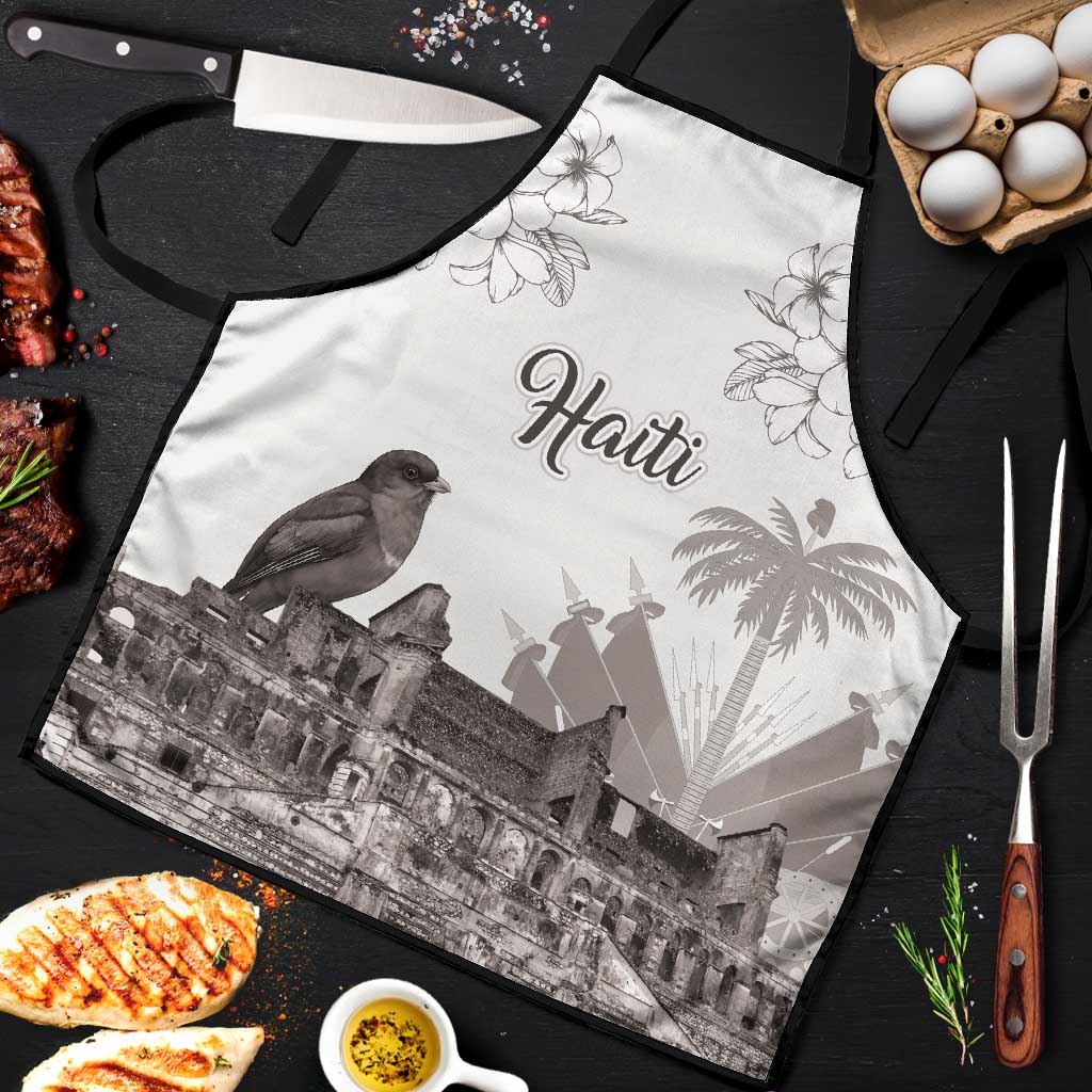 Afro-Haitians Citadelle Laferriere Apron Hispaniolan Trogon and Plumeria