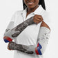 Afro-Haitians Citadelle Laferriere Arm Sleeves Hispaniolan Trogon and Plumeria