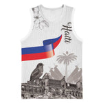 Afro-Haitians Citadelle Laferriere Basketball Jersey Hispaniolan Trogon and Plumeria - African Pride