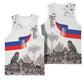 Afro-Haitians Citadelle Laferriere Basketball Jersey Hispaniolan Trogon and Plumeria - African Pride