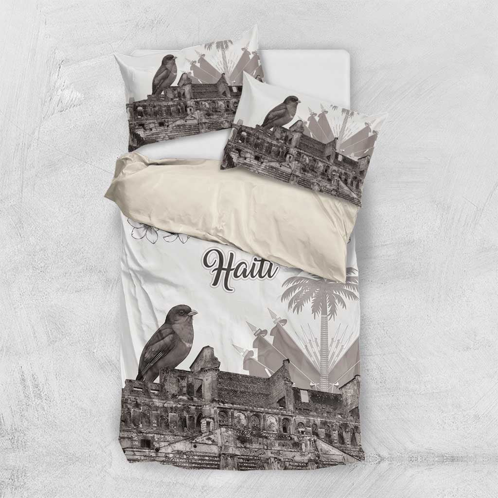 Afro-Haitians Citadelle Laferriere Bedding Set Hispaniolan Trogon and Plumeria - African Pride