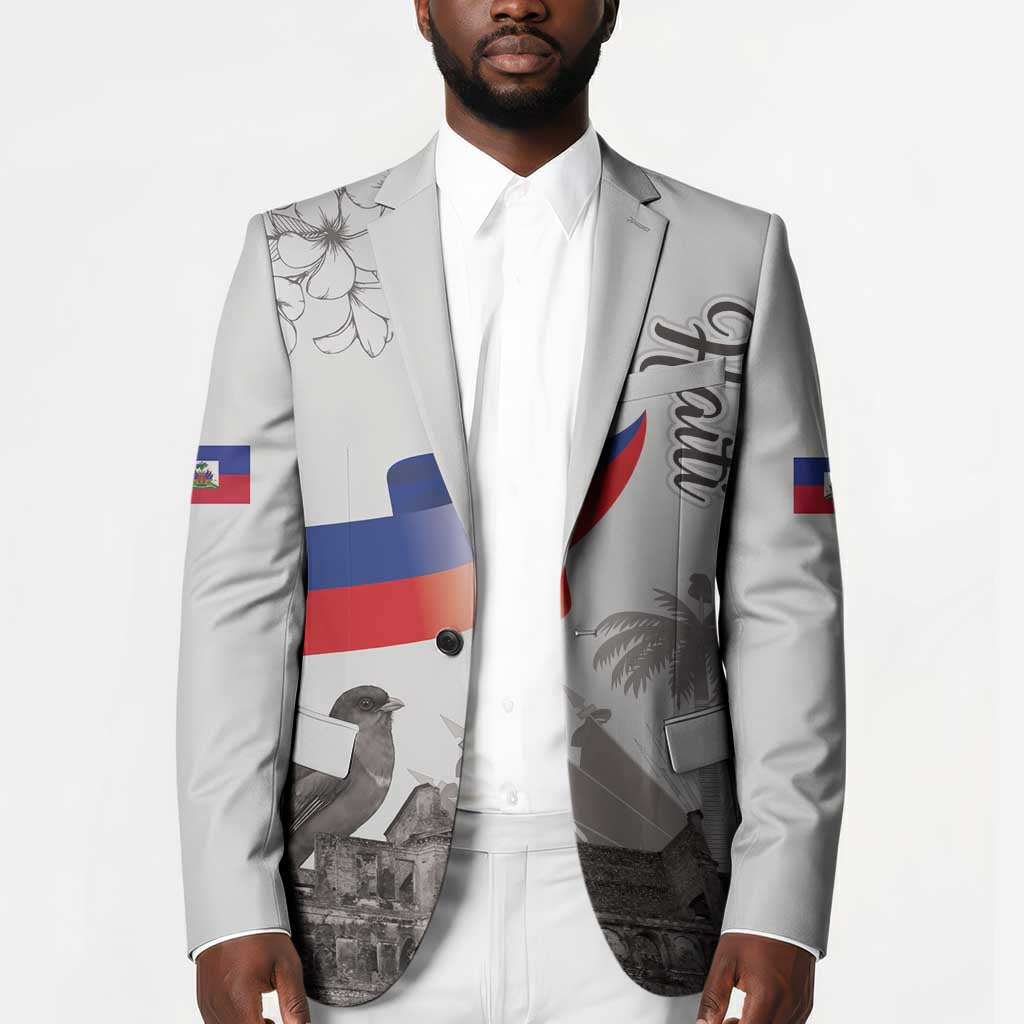 Afro-Haitians Citadelle Laferriere Blazer Hispaniolan Trogon and Plumeria