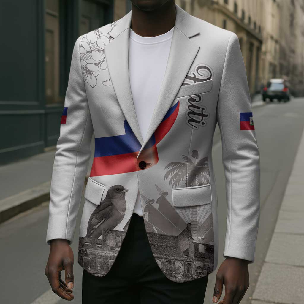 Afro-Haitians Citadelle Laferriere Blazer Hispaniolan Trogon and Plumeria