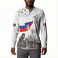 Afro-Haitians Citadelle Laferriere Button Sweatshirt Hispaniolan Trogon and Plumeria