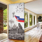 Afro-Haitians Citadelle Laferriere Door Cover Hispaniolan Trogon and Plumeria
