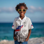 Afro-Haitians Citadelle Laferriere Kid Hawaiian Shirt Hispaniolan Trogon and Plumeria LT19