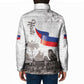 Afro-Haitians Citadelle Laferriere Padded Jacket Hispaniolan Trogon and Plumeria
