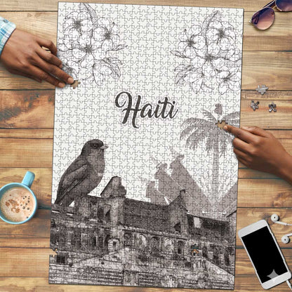 Afro-Haitians Citadelle Laferriere Puzzle Hispaniolan Trogon and Plumeria