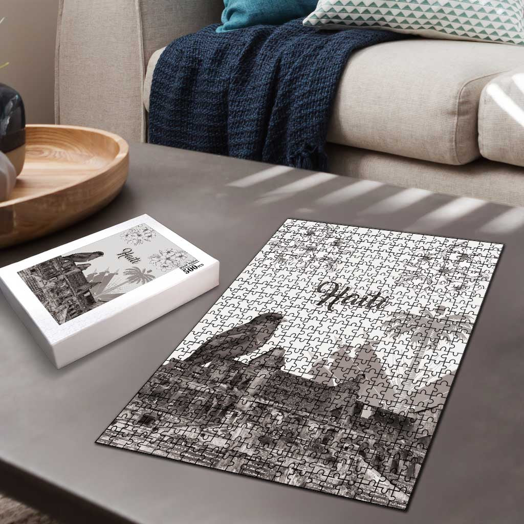 Afro-Haitians Citadelle Laferriere Puzzle Hispaniolan Trogon and Plumeria