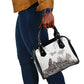 Afro-Haitians Citadelle Laferriere Shoulder Handbag Hispaniolan Trogon and Plumeria - African Pride
