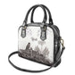 Afro-Haitians Citadelle Laferriere Shoulder Handbag Hispaniolan Trogon and Plumeria - African Pride