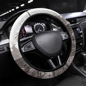 Afro-Haitians Citadelle Laferriere Steering Wheel Cover Hispaniolan Trogon and Plumeria - African Pride