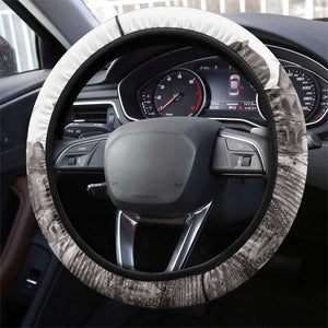 Afro-Haitians Citadelle Laferriere Steering Wheel Cover Hispaniolan Trogon and Plumeria - African Pride