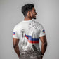 Afro-Haitians Citadelle Laferriere T shirt Hispaniolan Trogon and Plumeria LT19