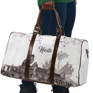 Afro-Haitians Citadelle Laferriere Travel Bag Hispaniolan Trogon and Plumeria