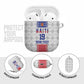 Custom Afro-Haitians Football AirPods Case National Flag Design