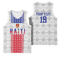 Custom Afro-Haitians Football Basketball Jersey National Flag Design - African Pride