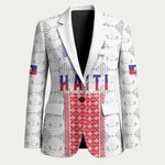 Custom Afro-Haitians Football Blazer National Flag Design