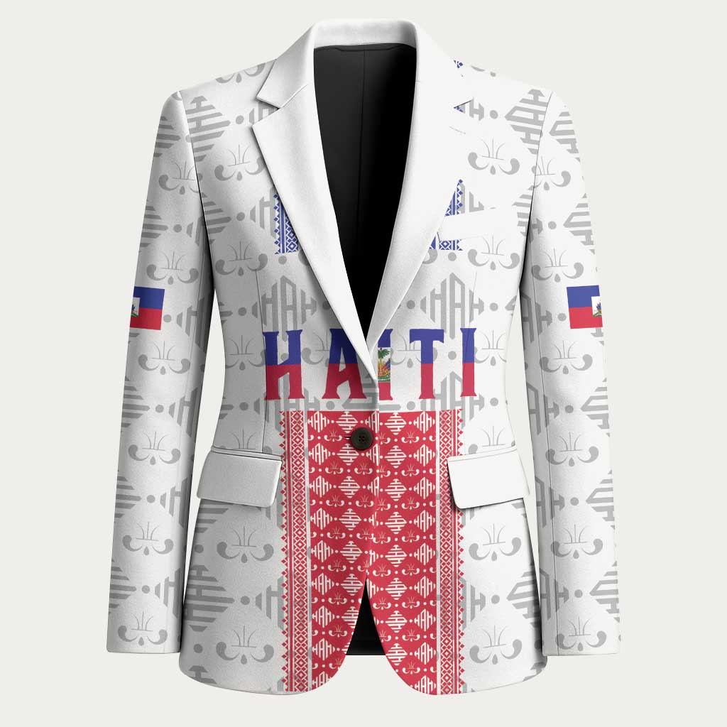 Custom Afro-Haitians Football Blazer National Flag Design
