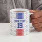 Custom Afro-Haitians Football Ceramic Mug National Flag Design