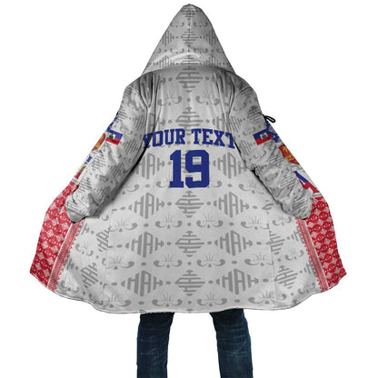 Custom Afro-Haitians Football Cloak National Flag Design