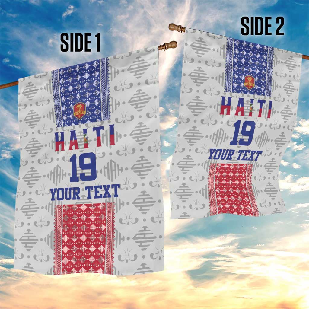 Custom Afro-Haitians Football Garden Flag National Flag Design - African Pride